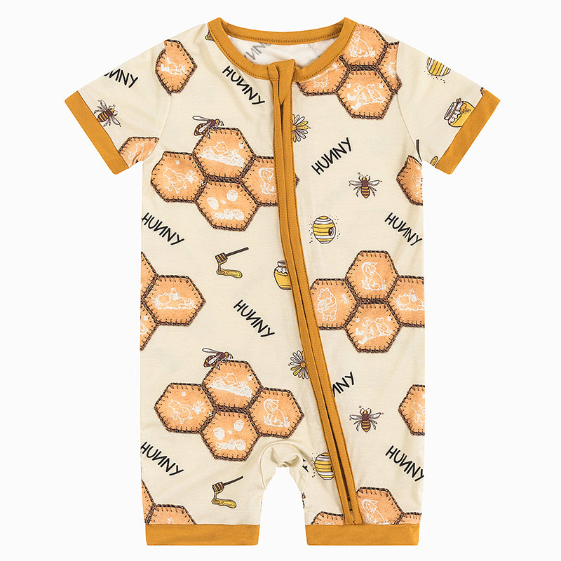 Bamboo Baby Short Sleeve Romper