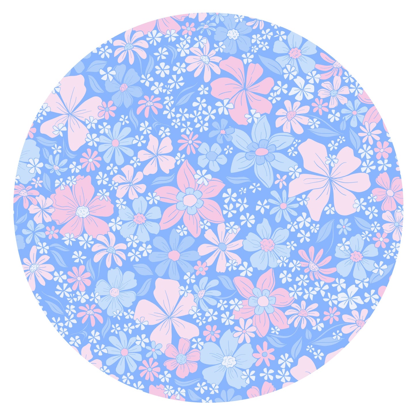 Spring Petal Party Kids Bamboo Two-Piece Pajama Short Sleeve Set