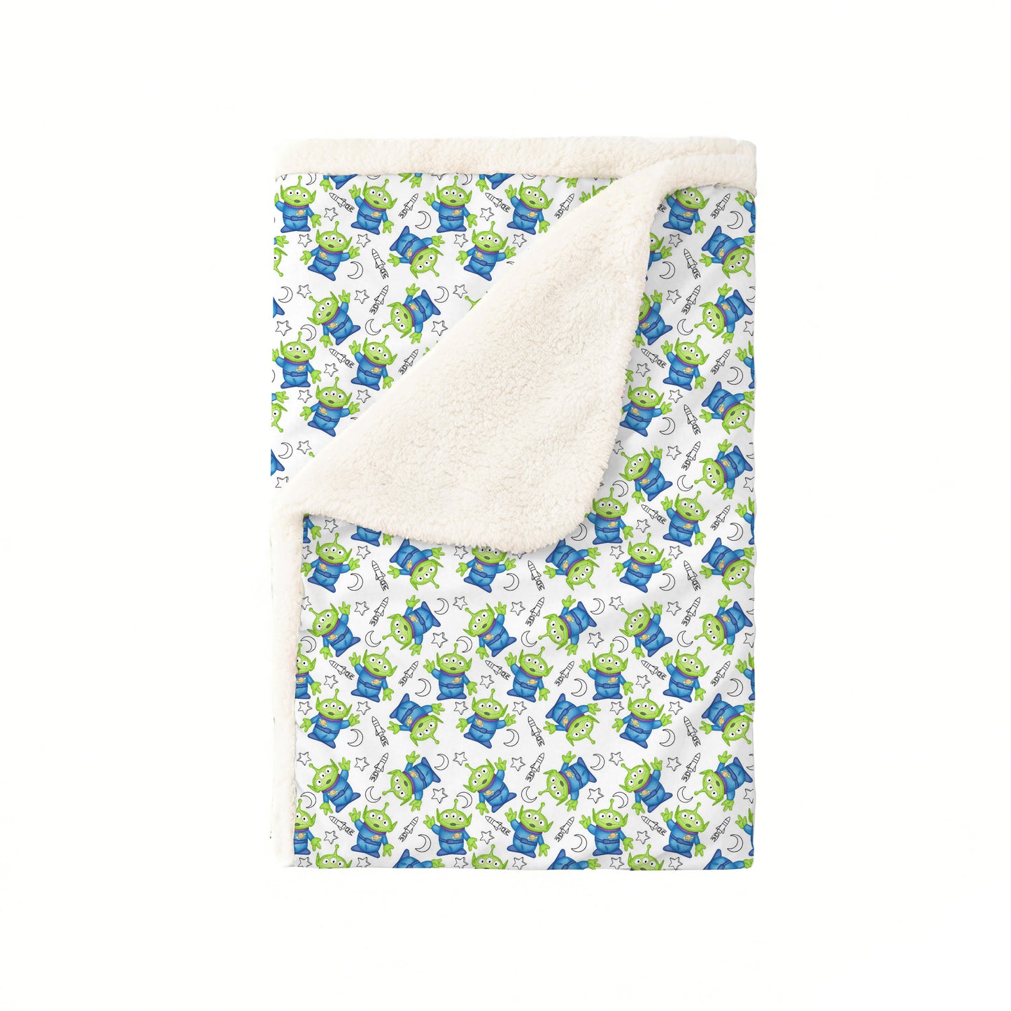 Green Monster Bamboo Blanket