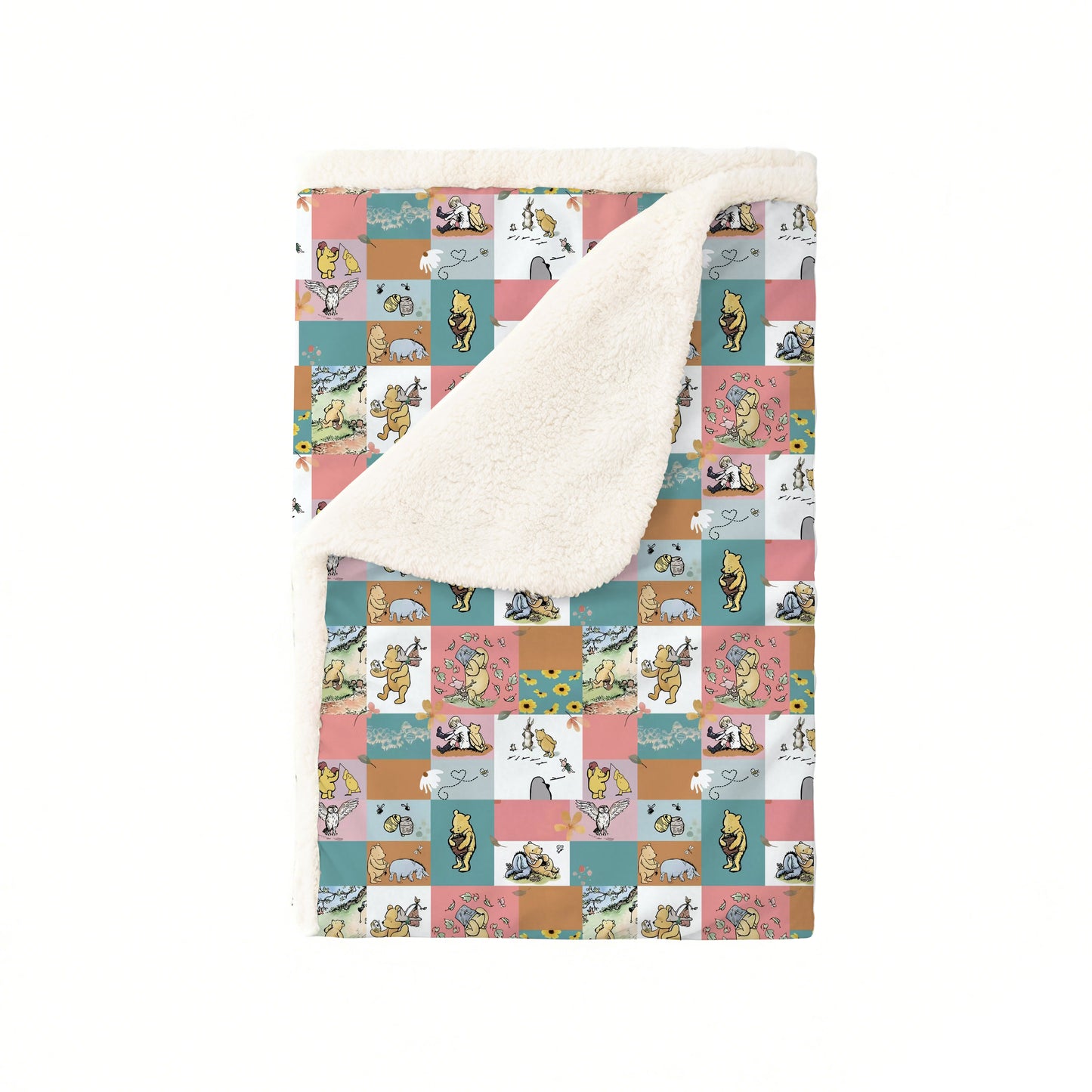 Bear And Friend Fun Time Bamboo Blanket