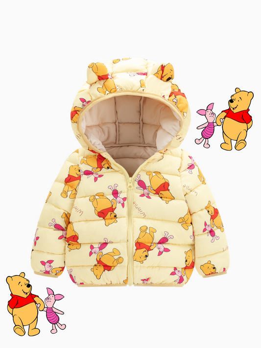 Yellow Bear and Pink Pig Baby Bear Jacket Coat
