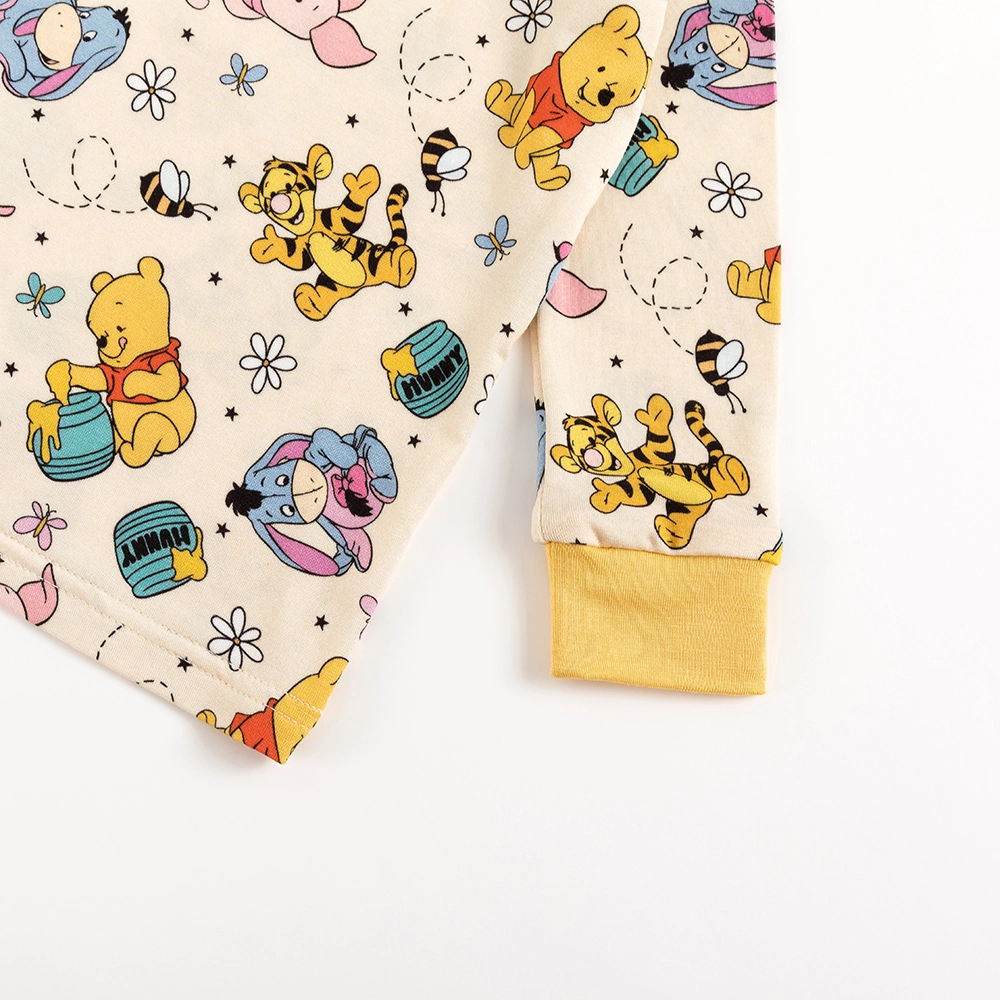Little Bear Bee Pig Bamboo Long Sleeve Pajama Set