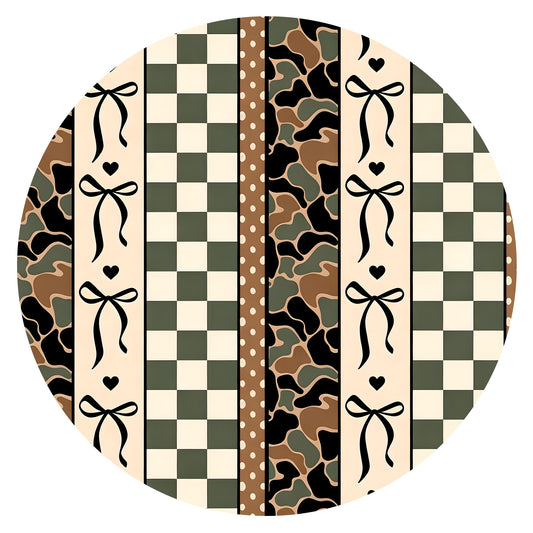 Coquette Forest Camo Bamboo Blanket