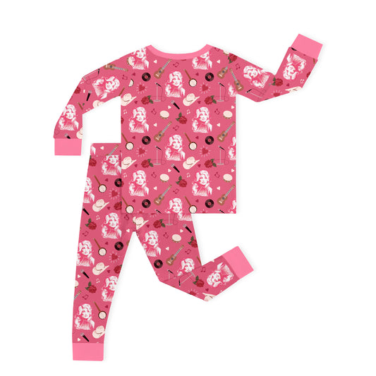 Nashville Songbird Kids Two-Piece Pajama Set