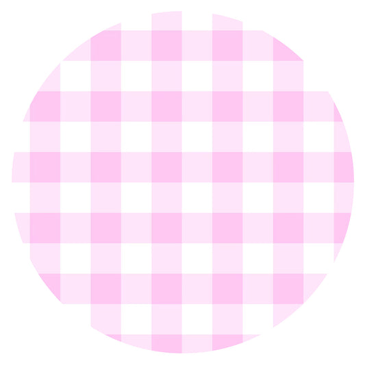 Pink Blush Check Sweet Dreams Bamboo Blanket