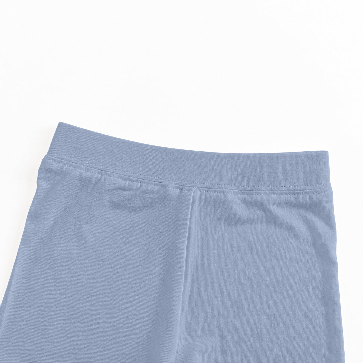 Kids Bamboo Two-Piece Pajama Set Greyish Misty Blue