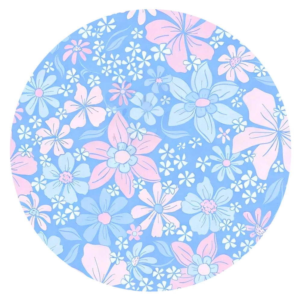 Spring Petal Party Bamboo Blanket