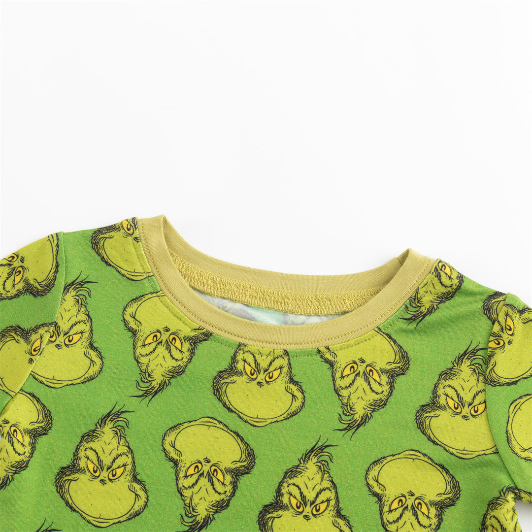 Kids Bamboo Long Sleeve Pajama Set