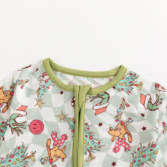 Bamboo Zippy Pajama Romper