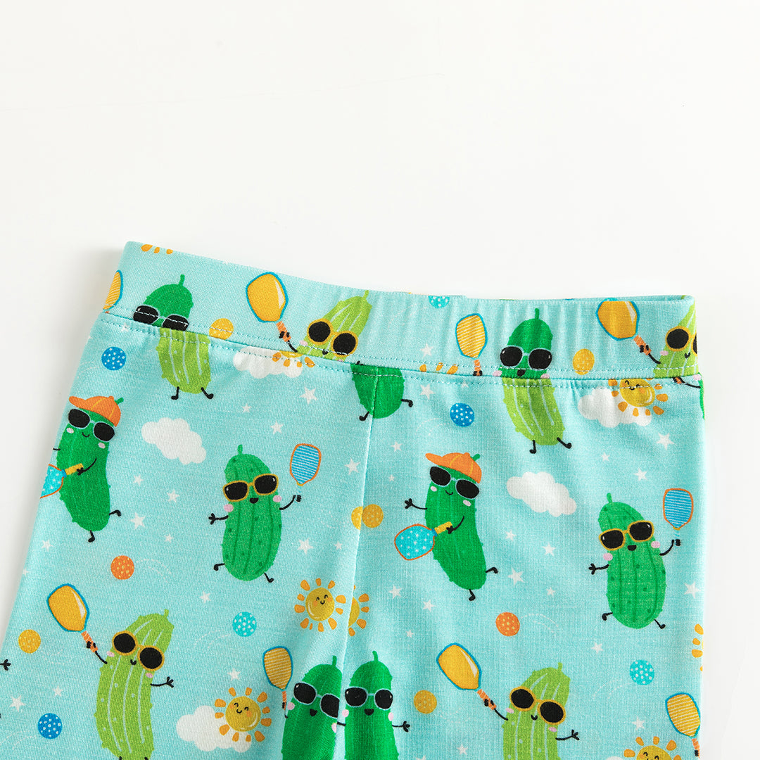 Cucumber Print Bamboo Long Sleeve Pajama Set