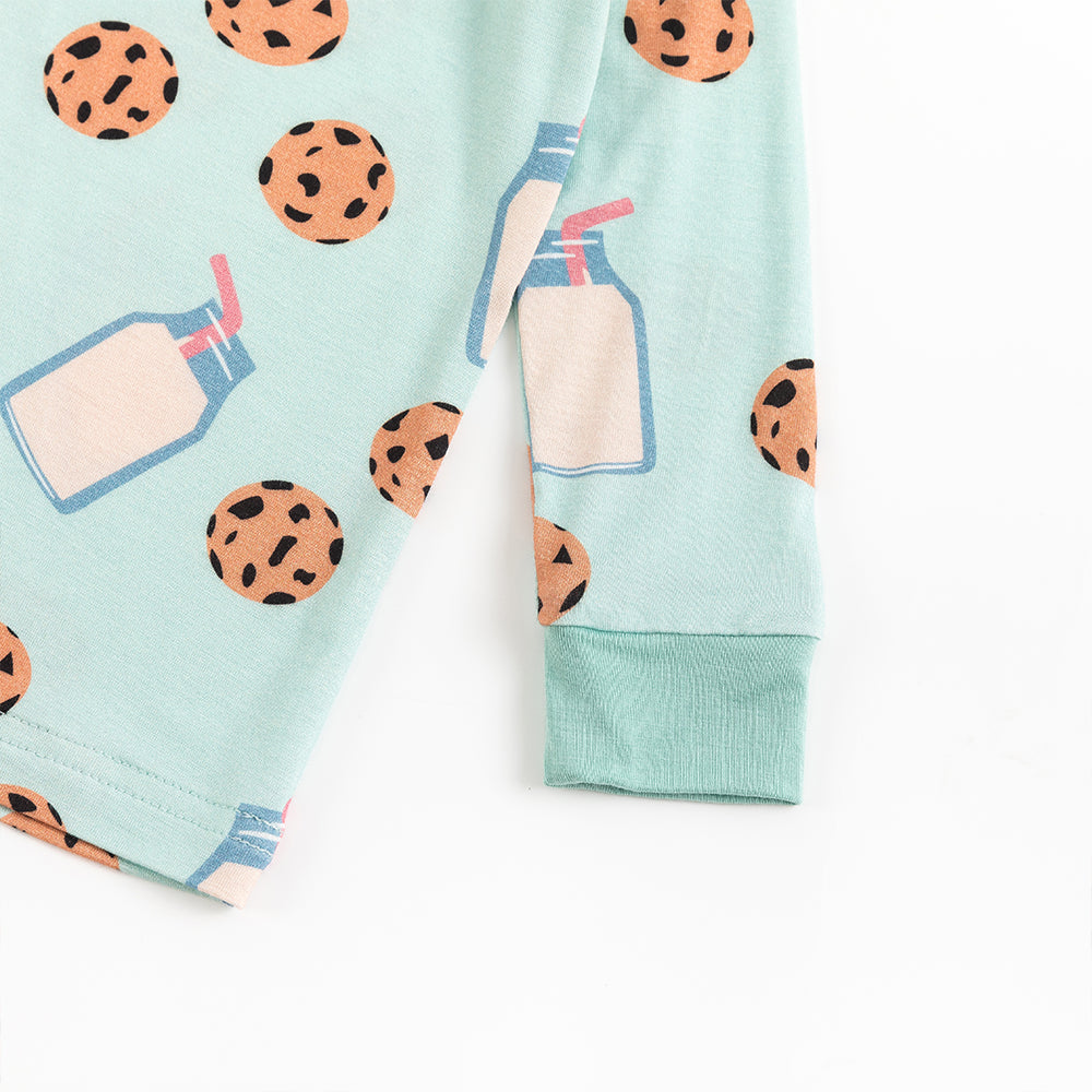 Cookie Milk Bamboo Long Sleeve Pajama Set