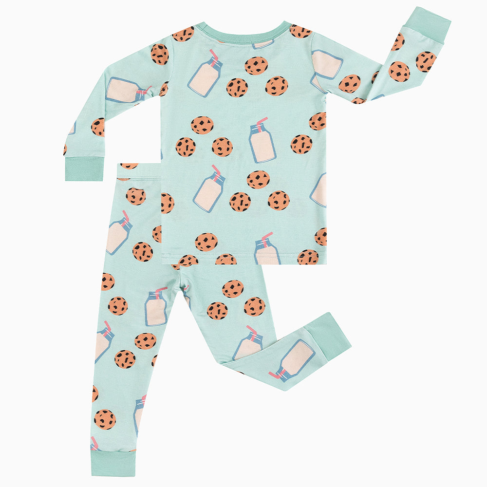 Cookie Milk Bamboo Long Sleeve Pajama Set