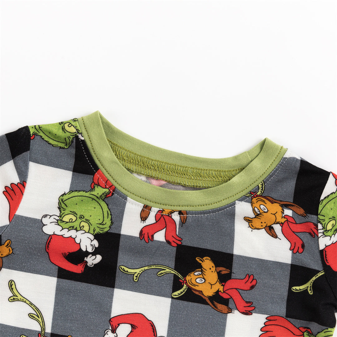 Kids Bamboo Long Pajama Set