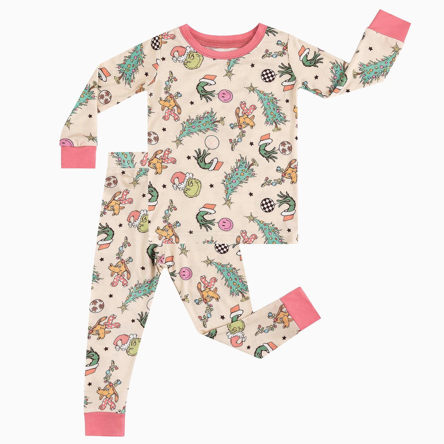 Kids Bamboo 2 Pieces Pajama Set