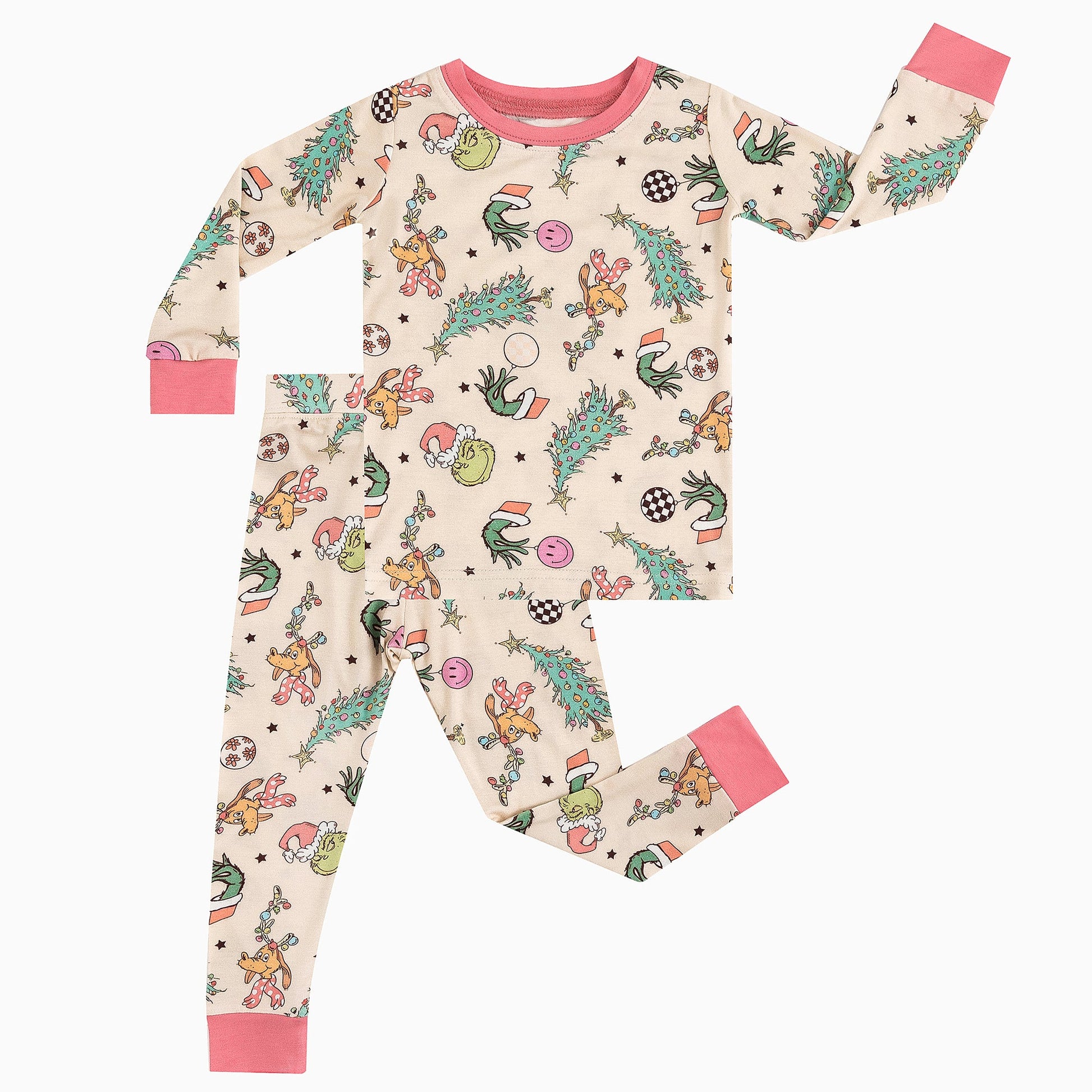Kids Bamboo 2 Pieces Pajama Set
