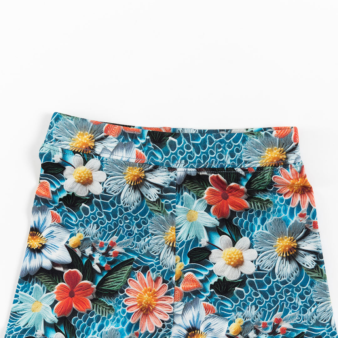 Groovy Garden Short Sleeve Bamboo Viscose Pajams