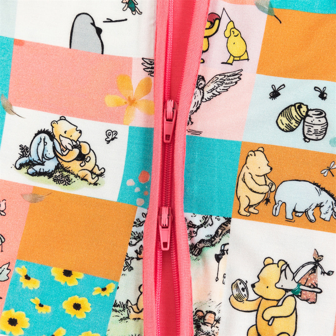 Bamboo Zipper Pajama Romper