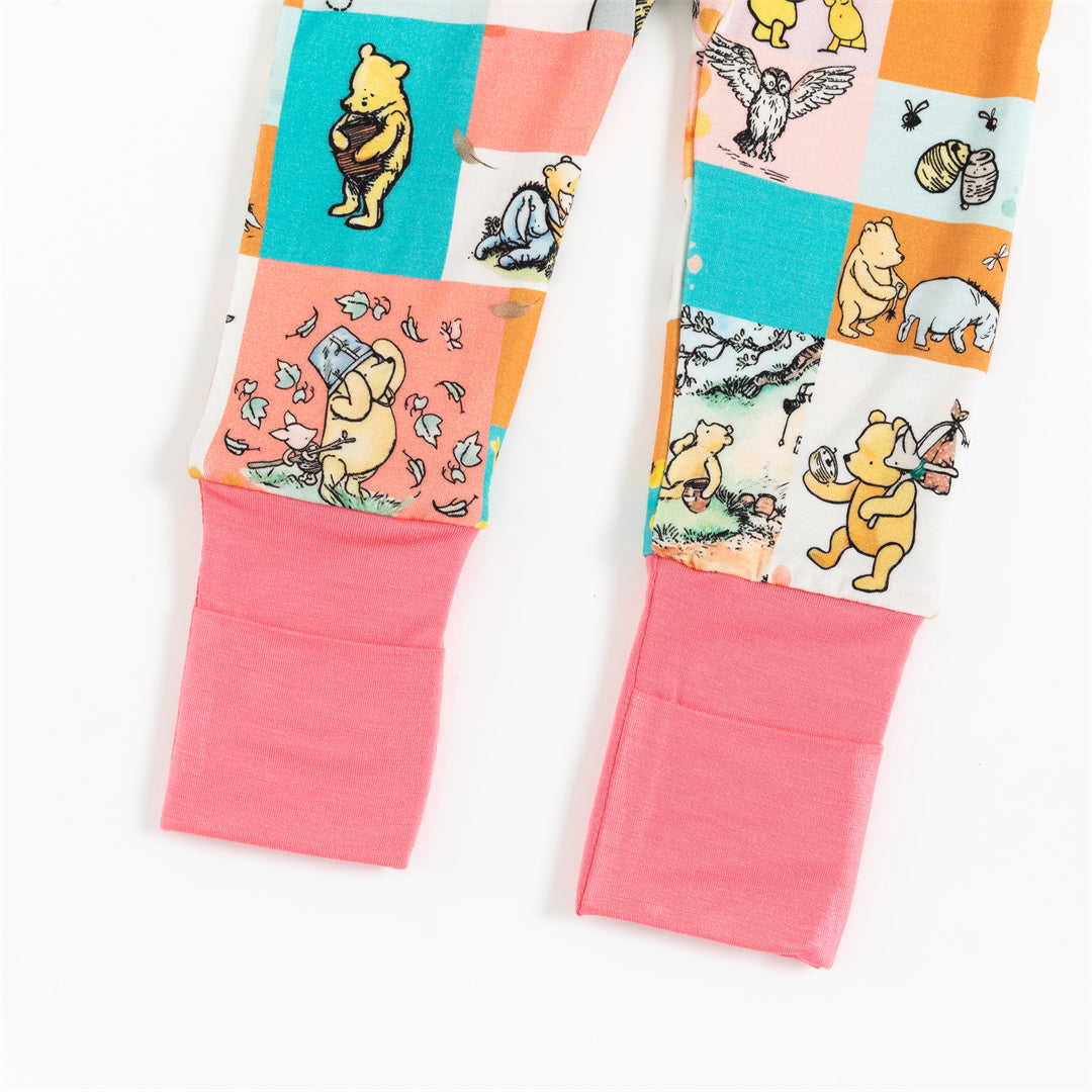 Bamboo Zipper Pajama Romper