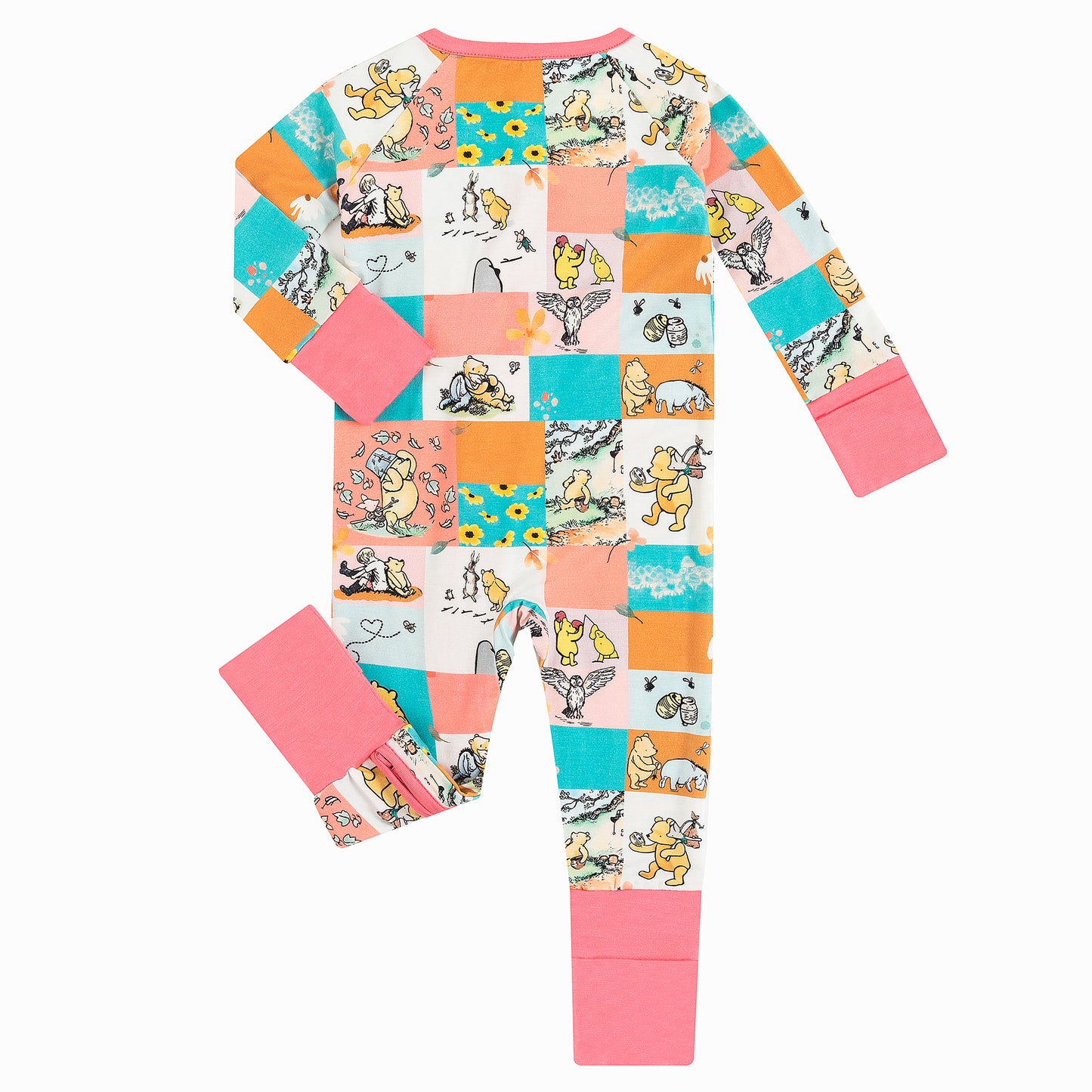 Bamboo Zipper Pajama Romper