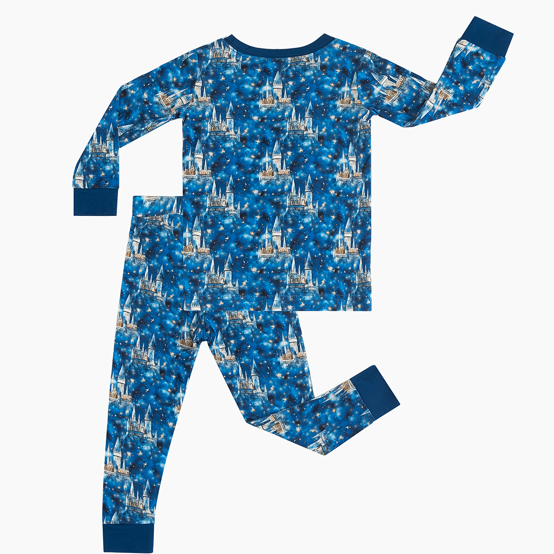Castles Two-Piece Bamboo Long Sleeve Pajamas Set