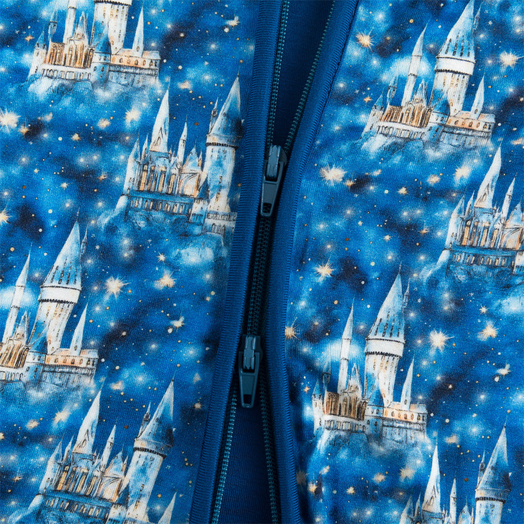 Pyjama bébé zippé en bambou Castles