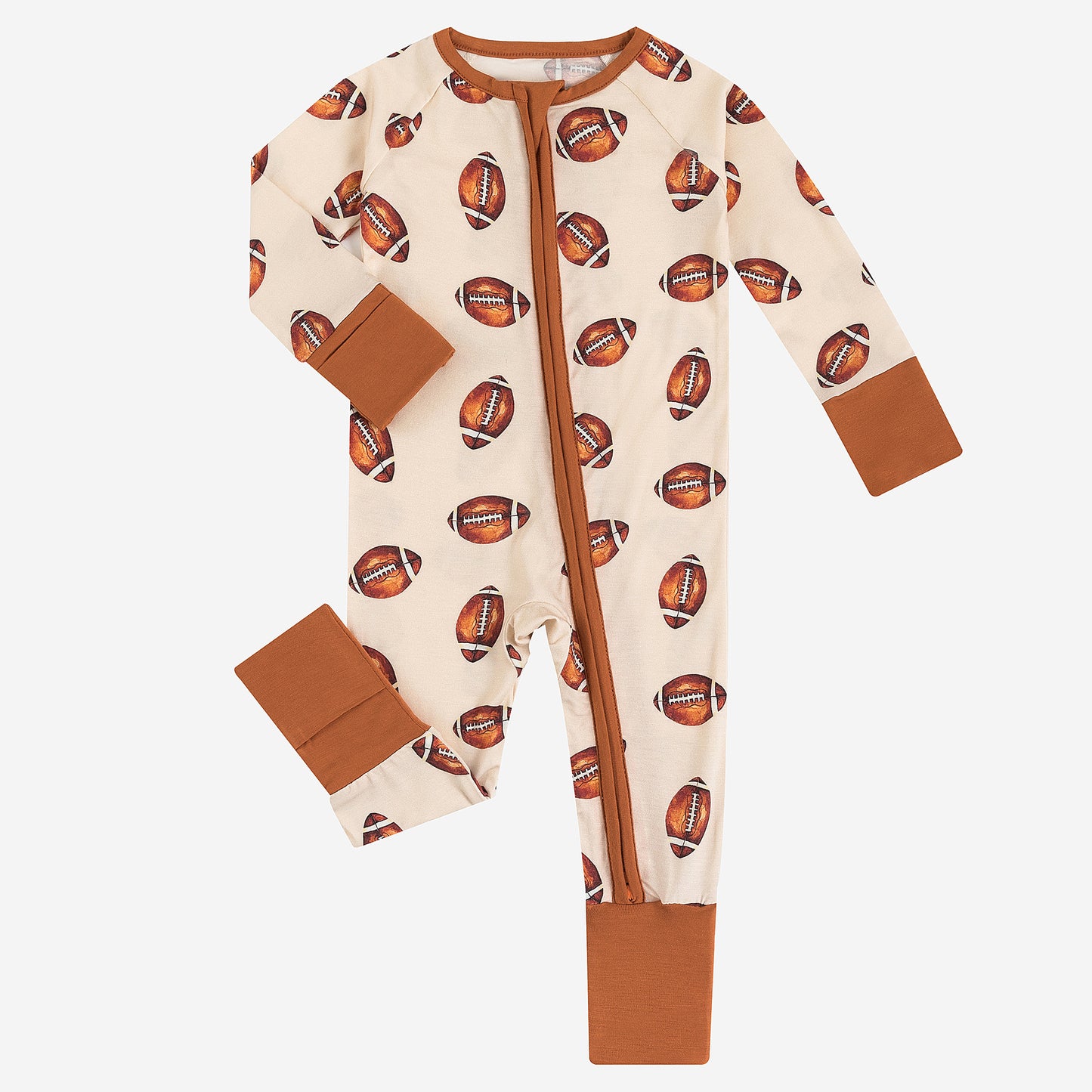 Bamboo Zippy Baby Romper Pajamas