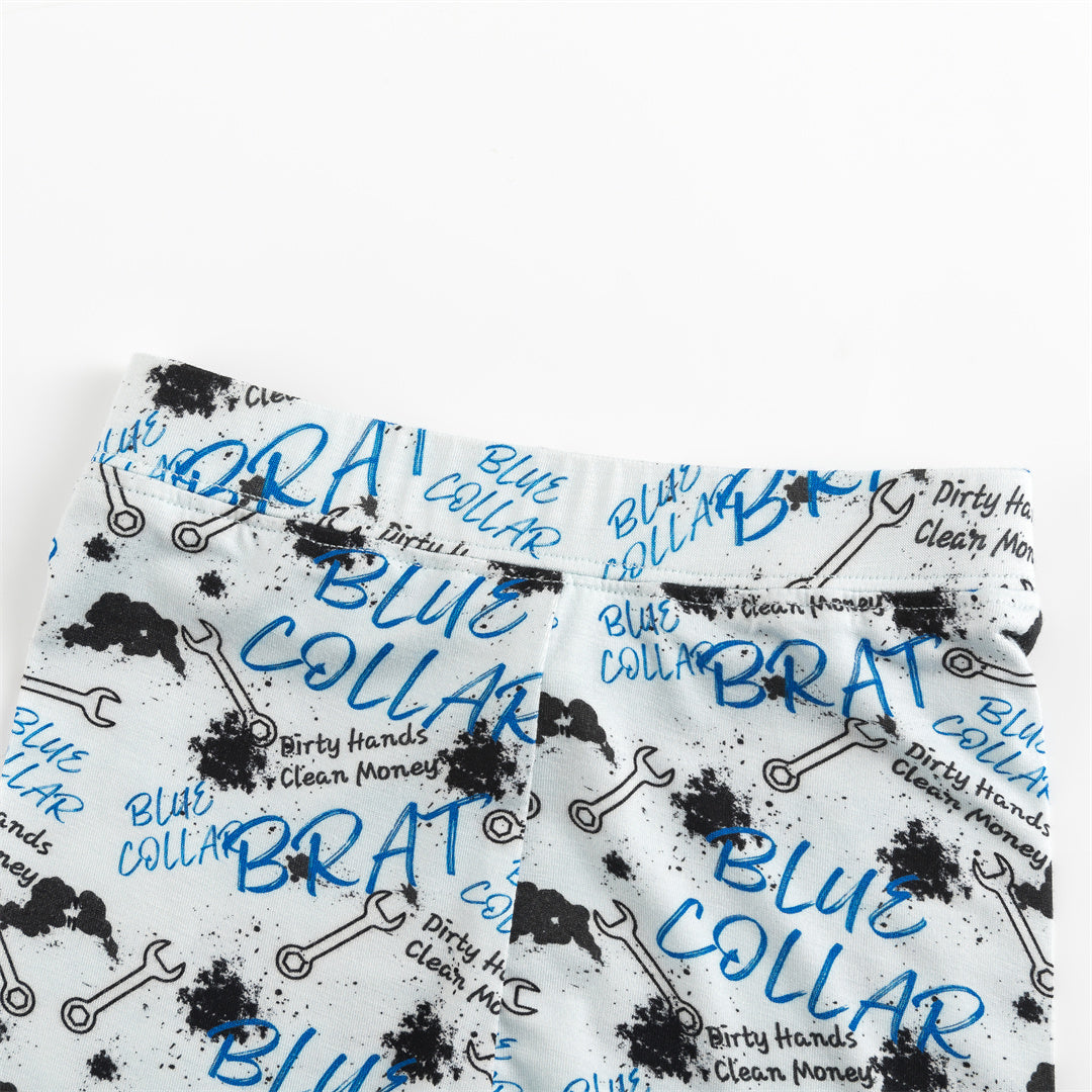 Tools Toddler & Kids Two Piece Bamboo Pajamas