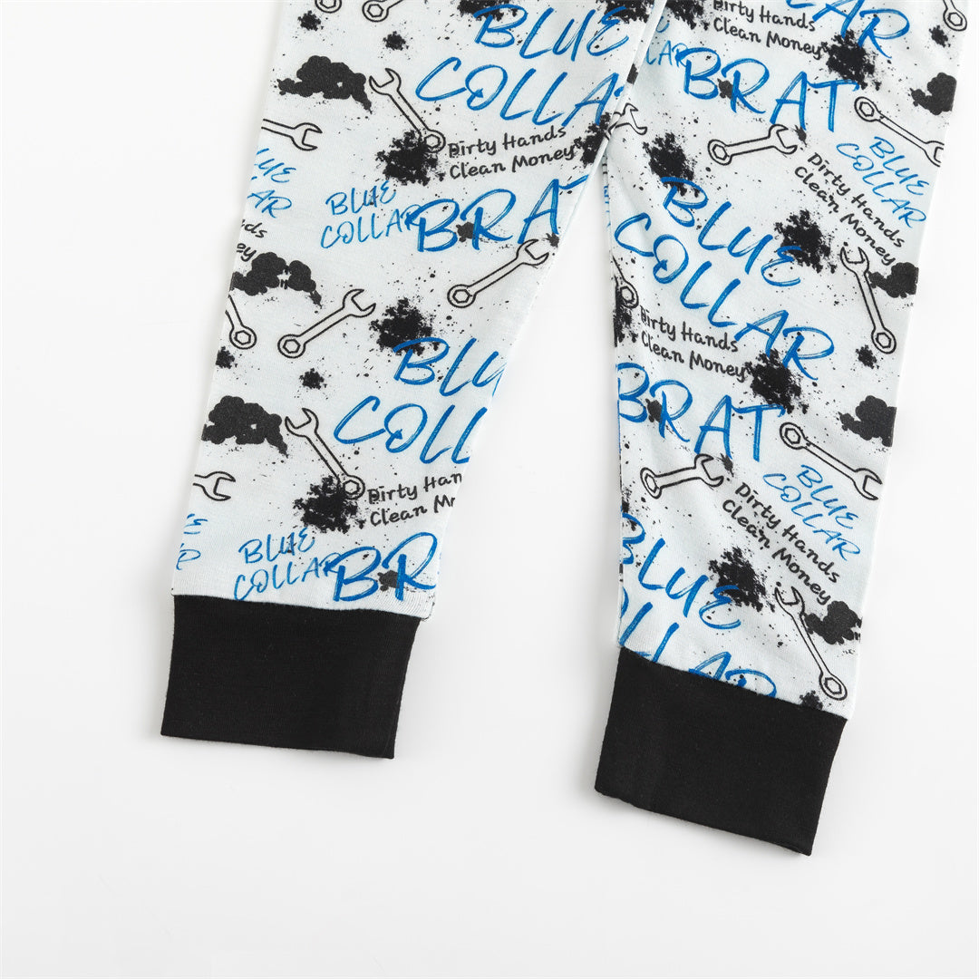 Tools Toddler & Kids Two Piece Bamboo Pajamas