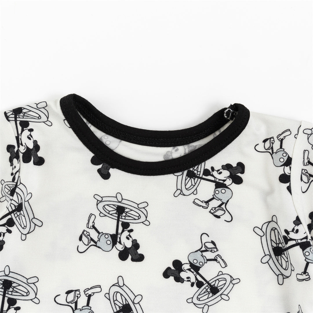 Rudder Mouse Bamboo Kid Two-Piece Pajama Set