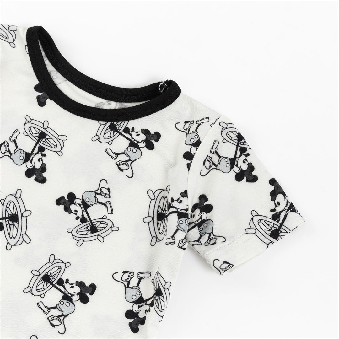 Rudder Mouse Bamboo Kid Two-Piece Pajama Set