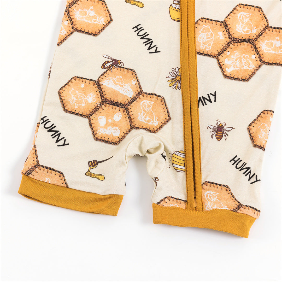 Bamboo Baby Short Sleeve Romper