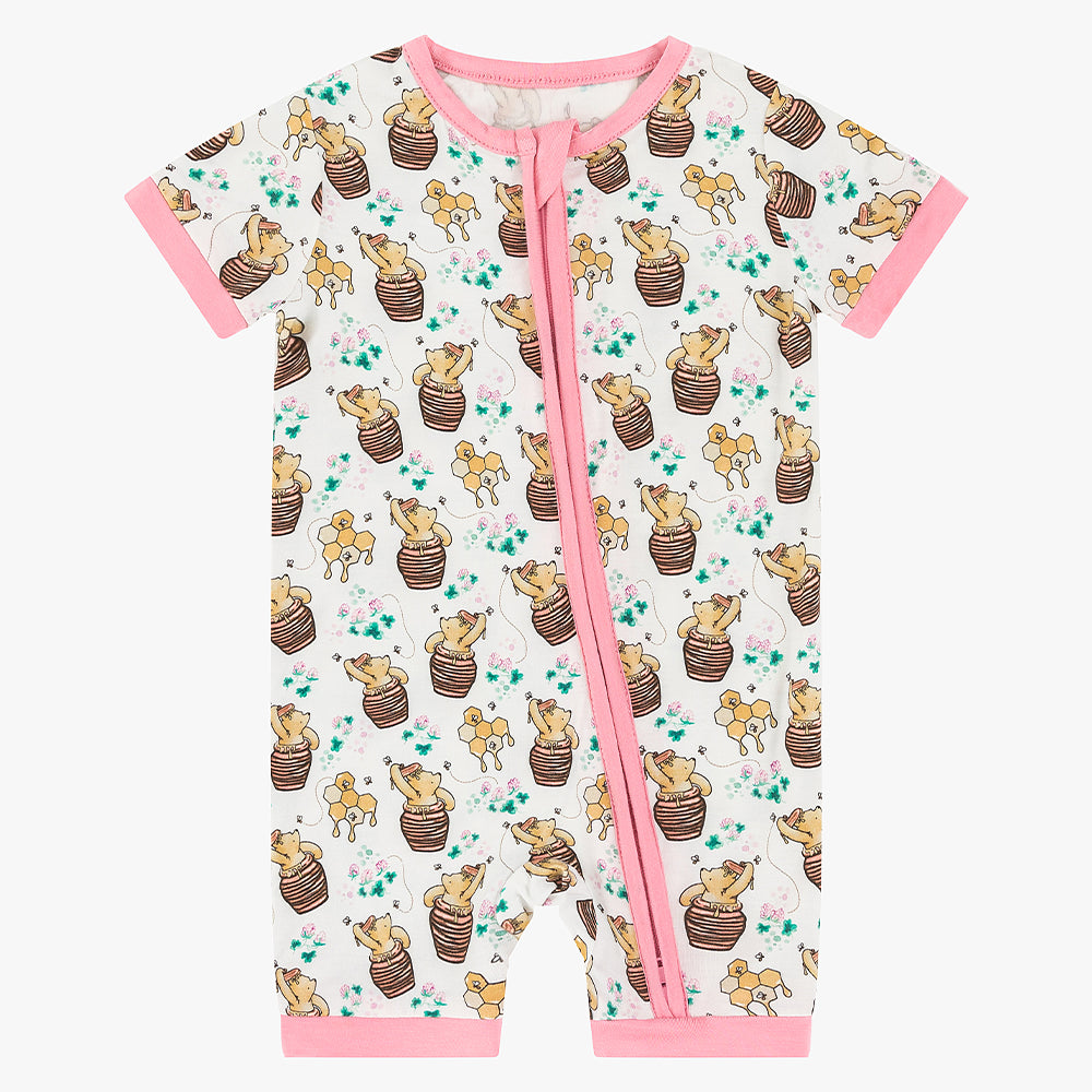 Nordic Dreams Grass Green Pattern court Bamboo Zippy Baby Baber