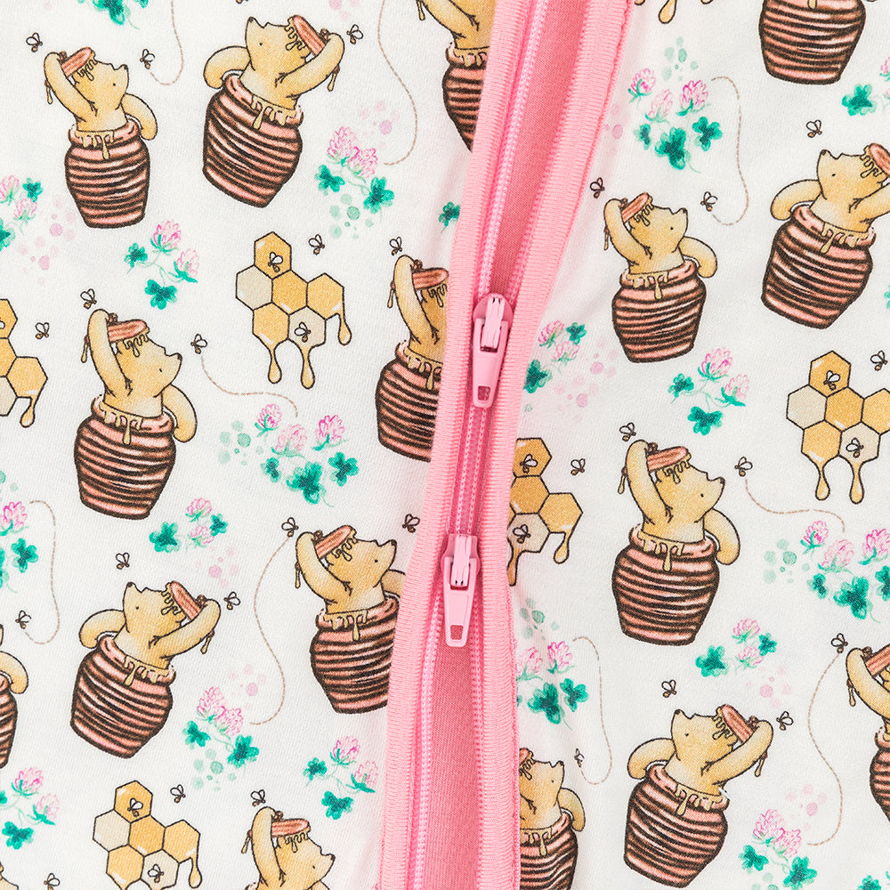 Nordic Dreams Grass Green Pattern court Bamboo Zippy Baby Baber