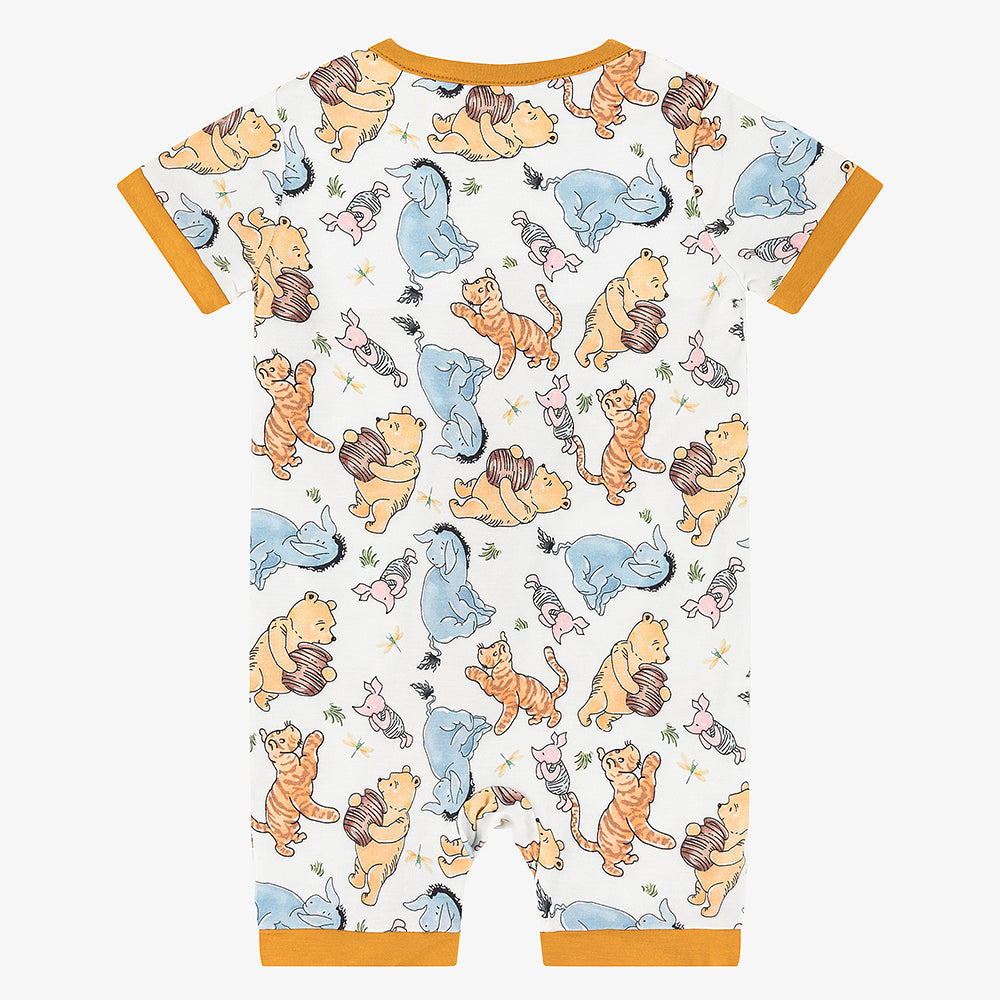 북유럽 드림 잔디 녹색 패턴 짧은 대나무 지피 아기 장난 꾸러기