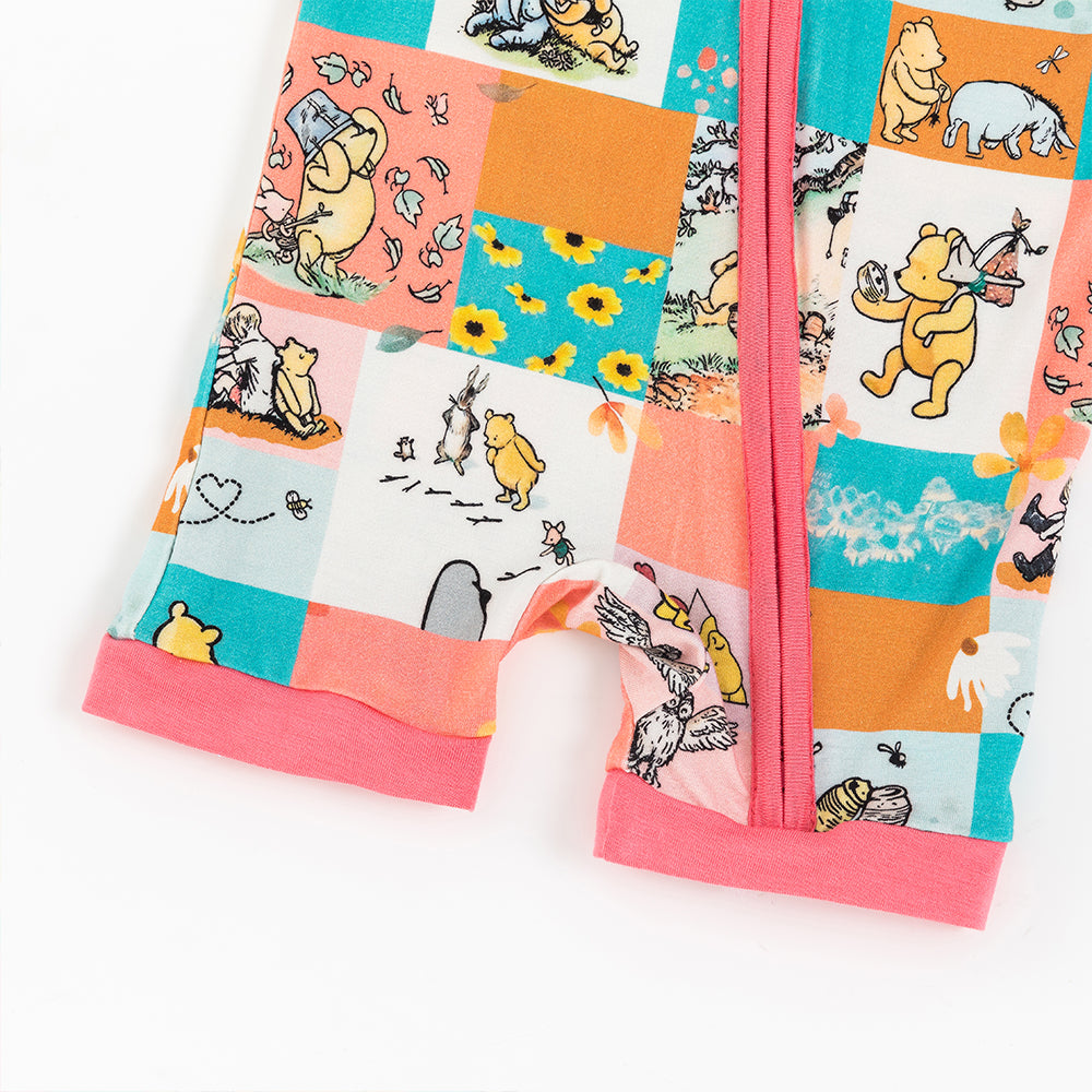 북유럽 드림 잔디 녹색 패턴 짧은 대나무 지피 아기 장난 꾸러기