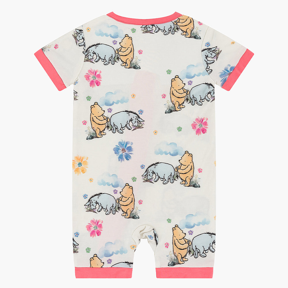 북유럽 드림 잔디 녹색 패턴 짧은 대나무 지피 아기 장난 꾸러기