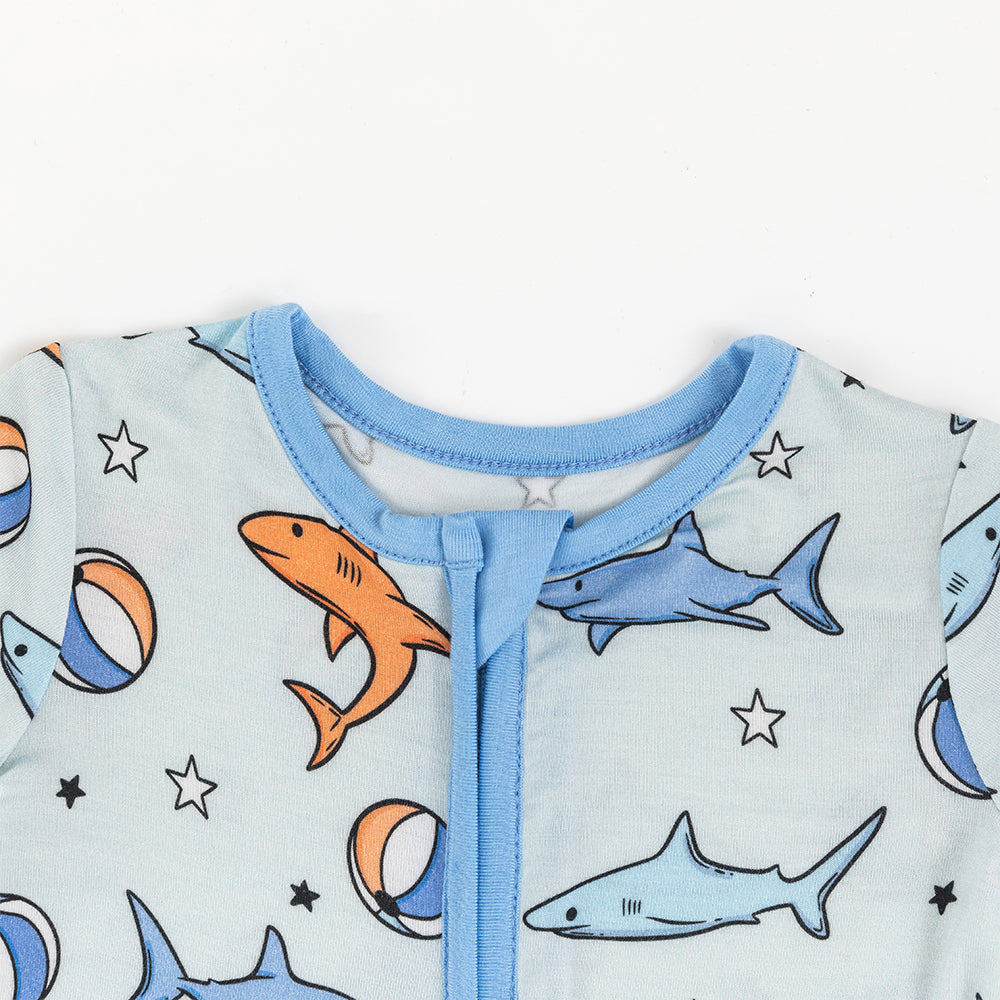 북유럽 드림 잔디 녹색 패턴 짧은 대나무 지피 아기 장난 꾸러기