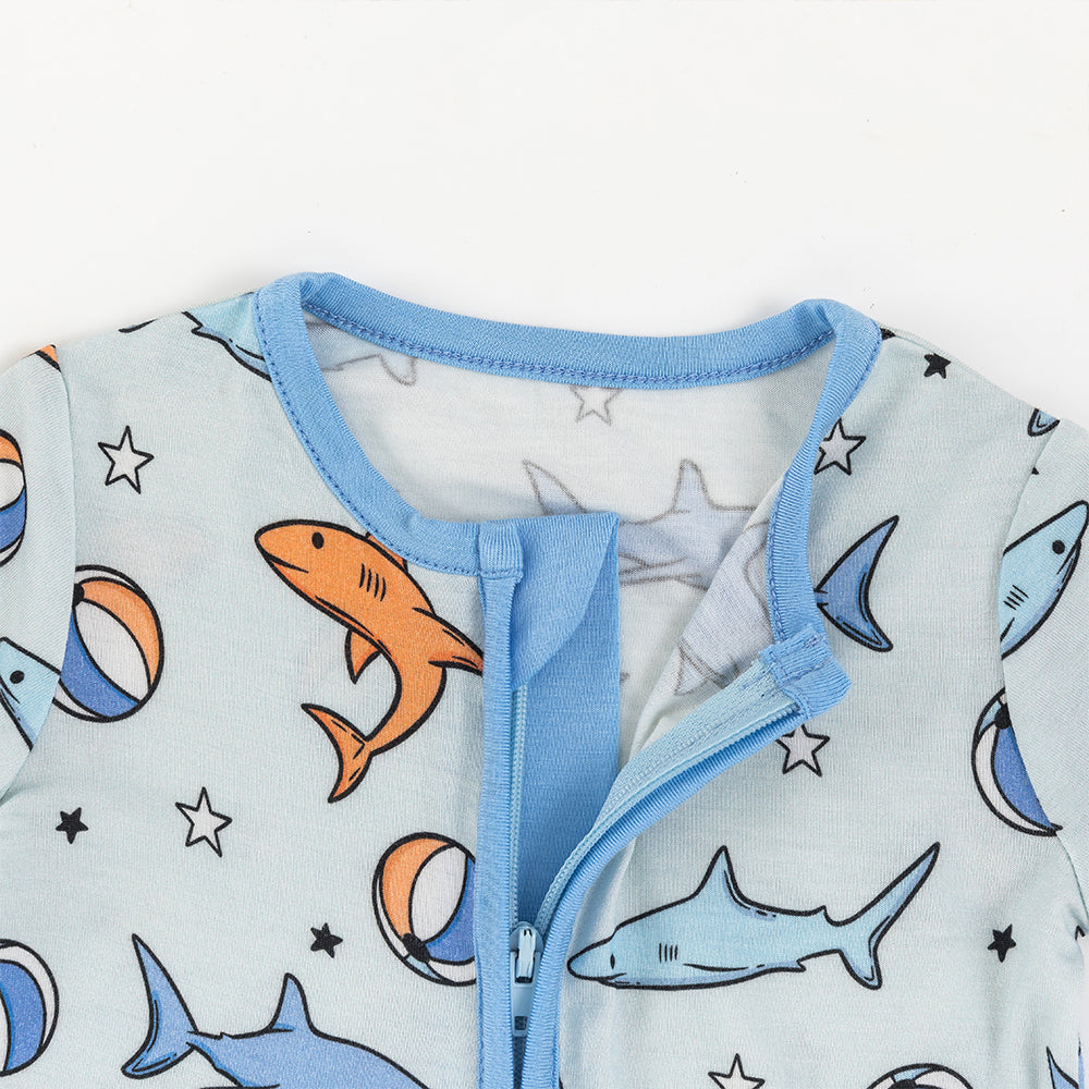 북유럽 드림 잔디 녹색 패턴 짧은 대나무 지피 아기 장난 꾸러기