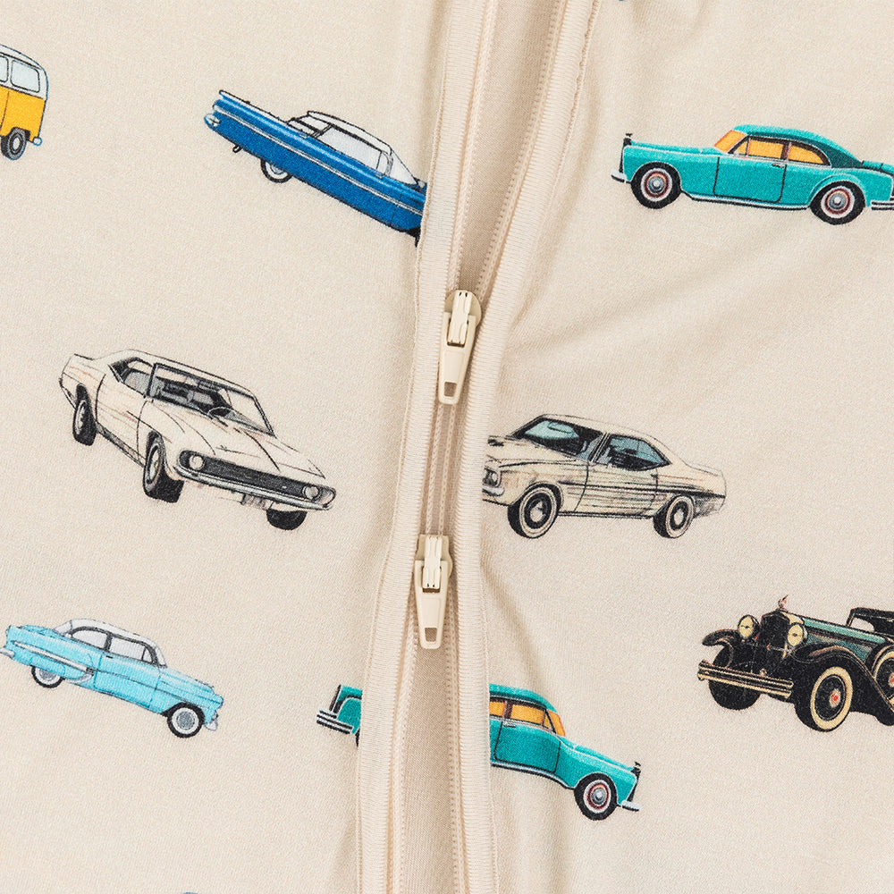 북유럽 드림 잔디 녹색 패턴 짧은 대나무 지피 아기 장난 꾸러기