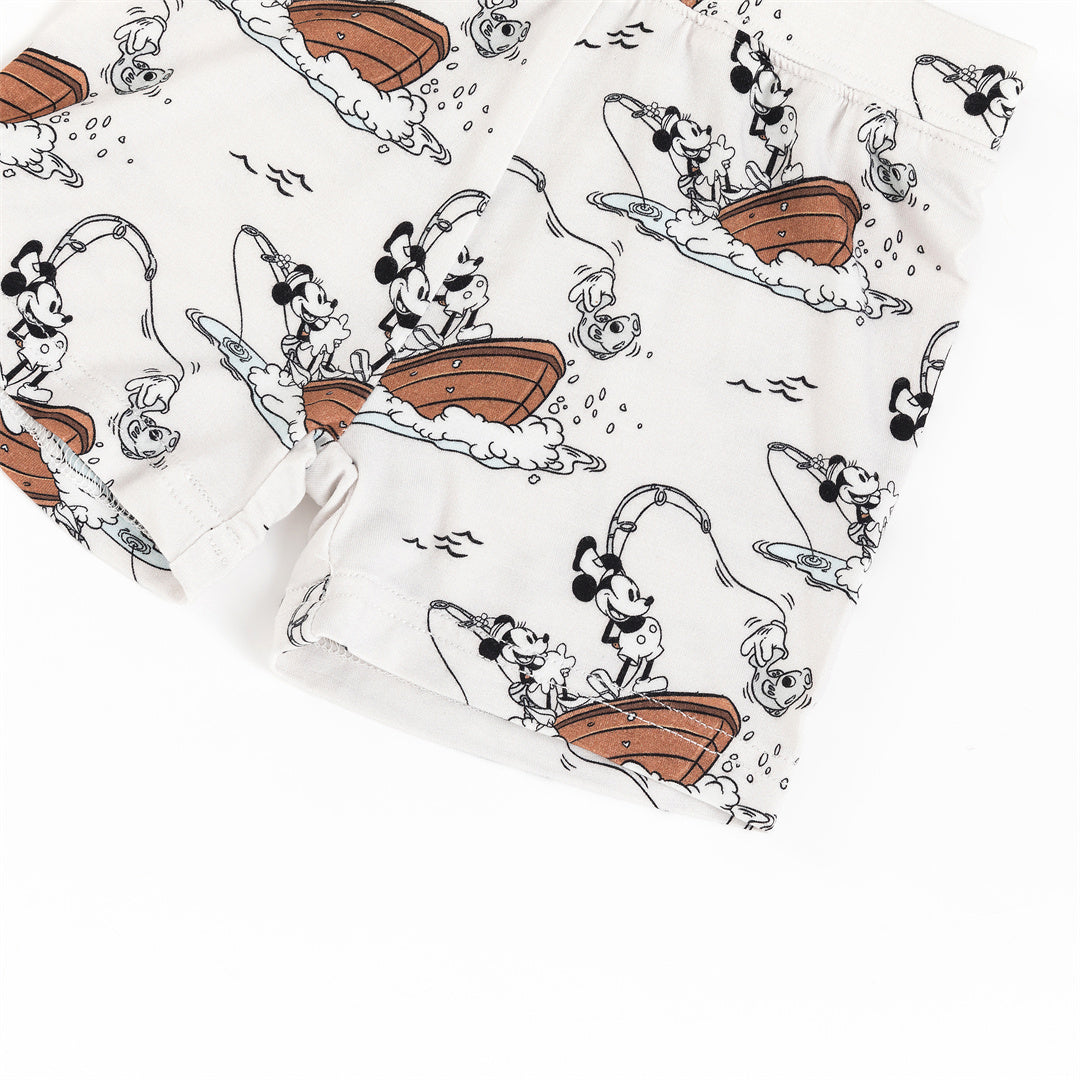 Bamboo Kid Two-Piece Short Pajama Set