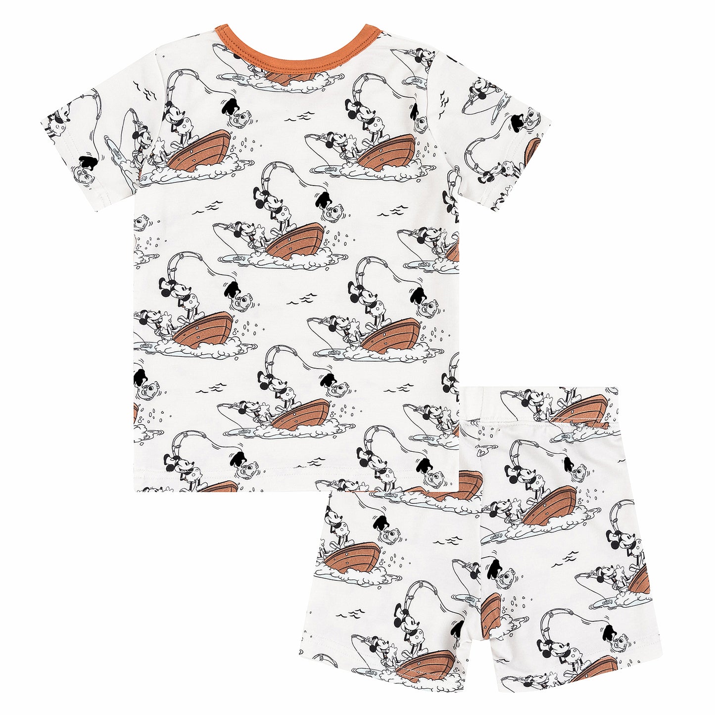 Bamboo Kid Two-Piece Short Pajama Set