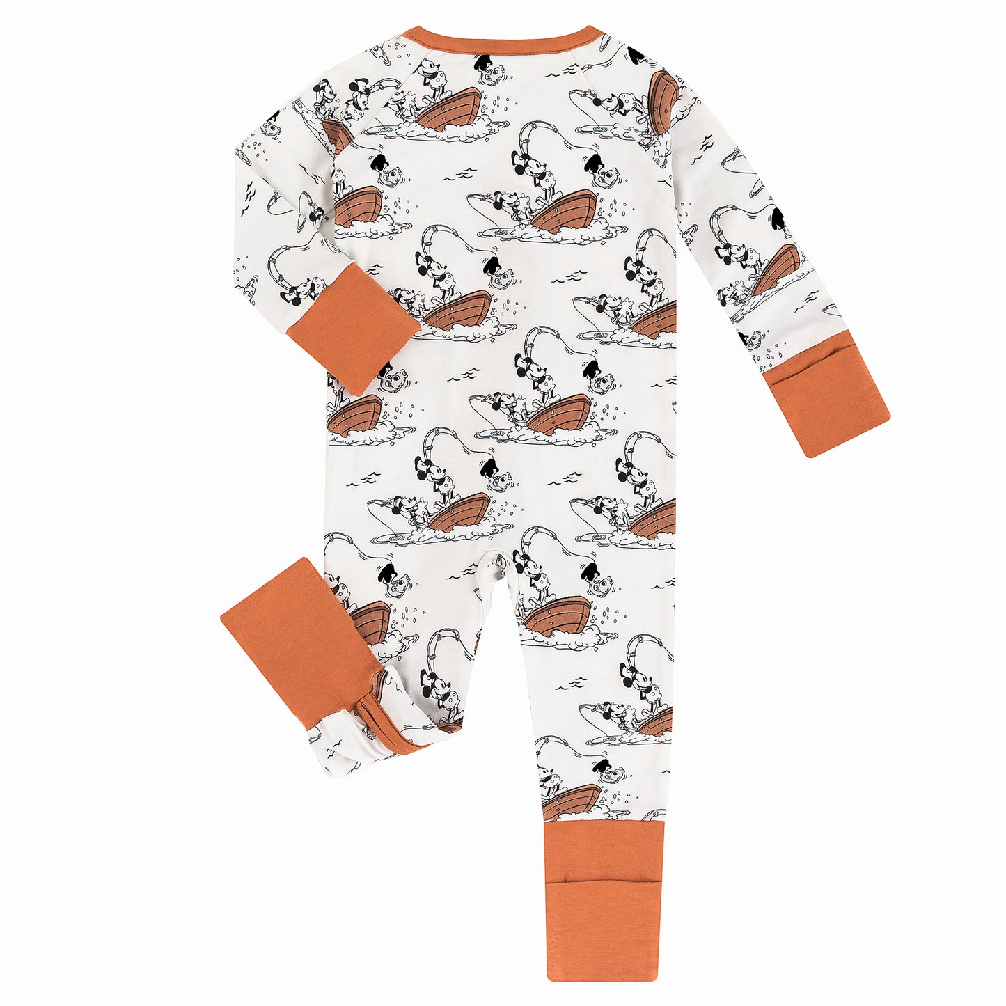Bamboo Baby Zippy Pajama Romper