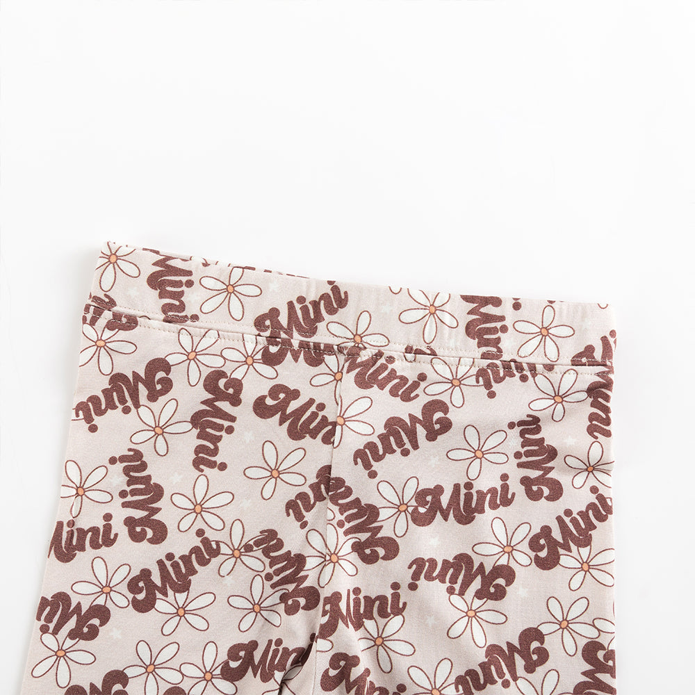 Mini Daisy Bamboo Long Sleeve Pajama Set