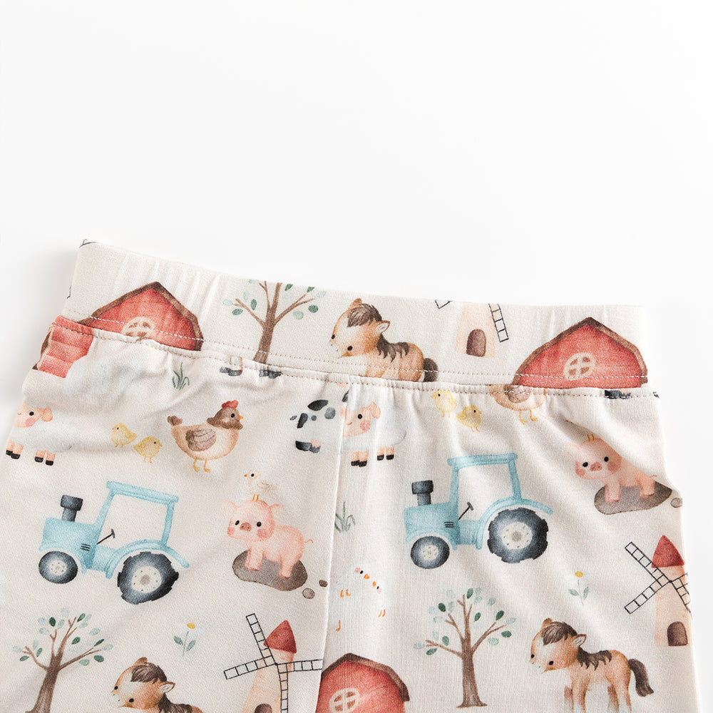 북유럽 드림 잔디 녹색 패턴 짧은 대나무 지피 아기 장난 꾸러기