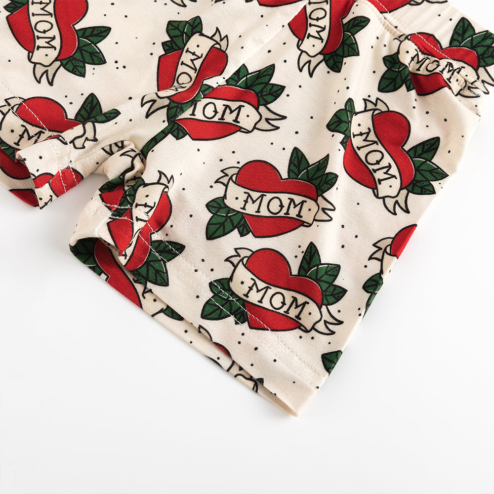 북유럽 드림 잔디 녹색 패턴 짧은 대나무 지피 아기 장난 꾸러기