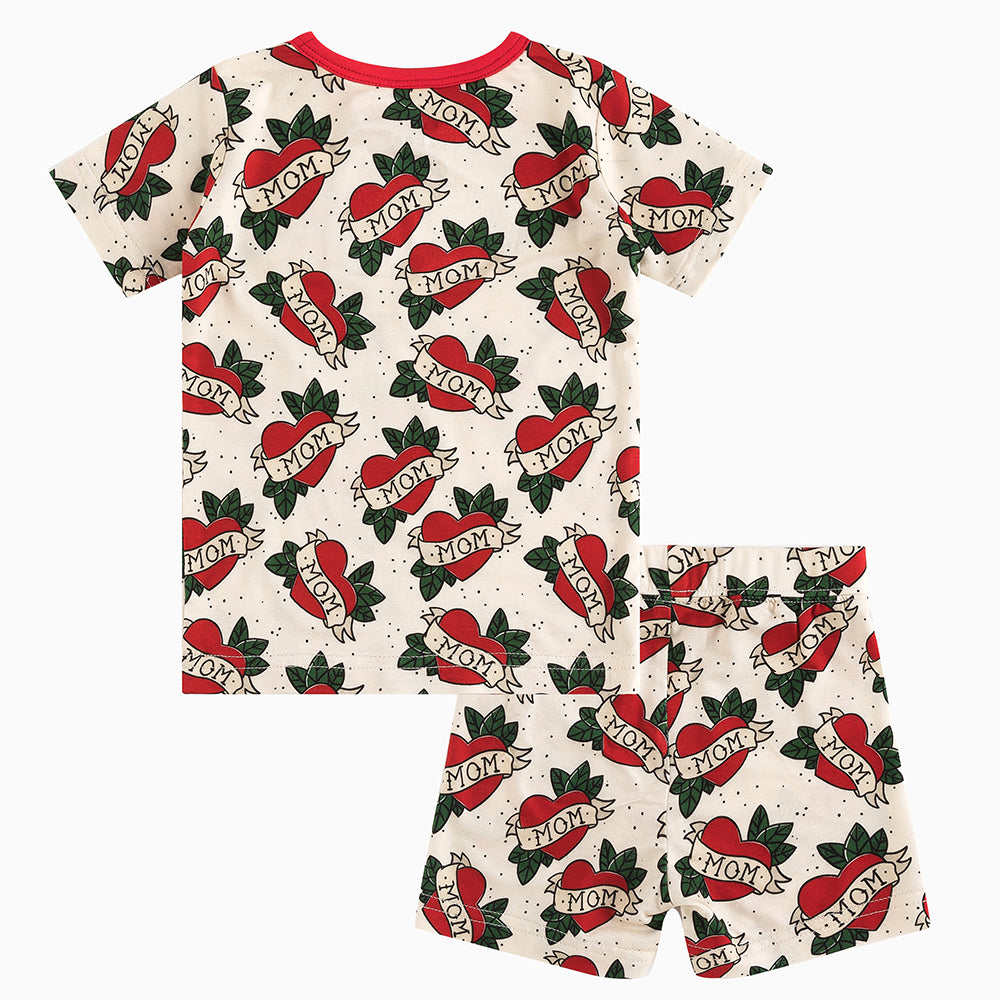 북유럽 드림 잔디 녹색 패턴 짧은 대나무 지피 아기 장난 꾸러기