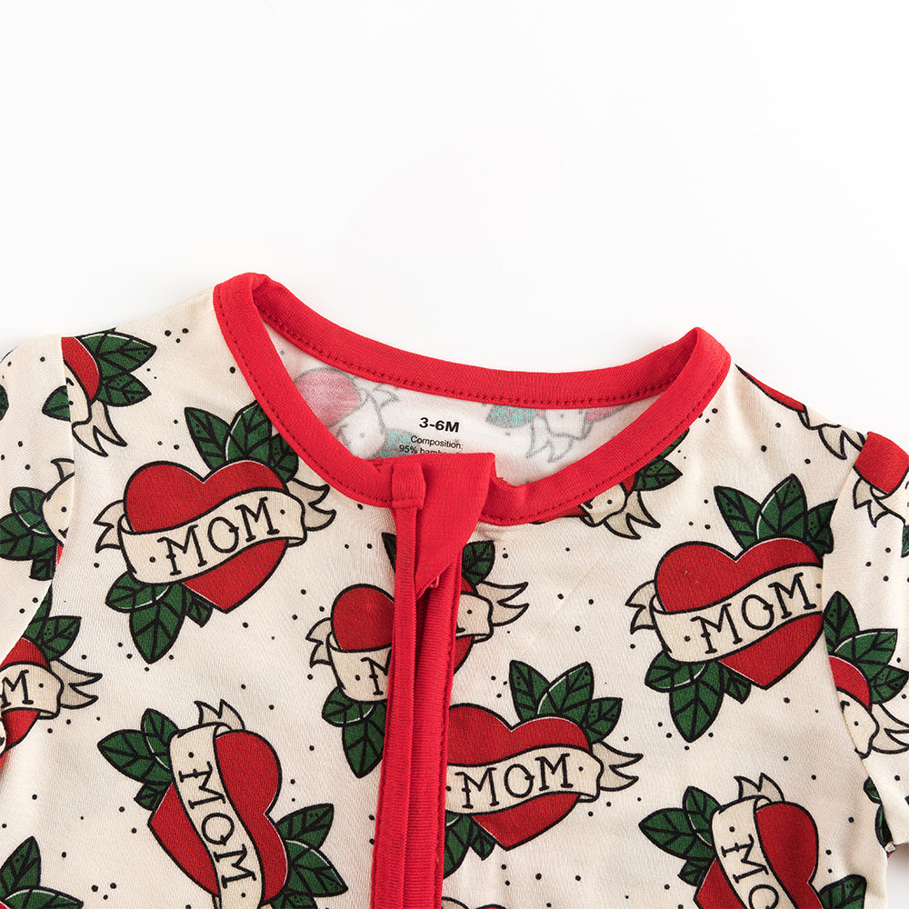 북유럽 드림 잔디 녹색 패턴 짧은 대나무 지피 아기 장난 꾸러기