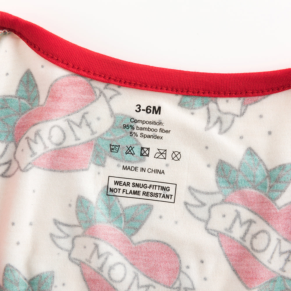 북유럽 드림 잔디 녹색 패턴 짧은 대나무 지피 아기 장난 꾸러기