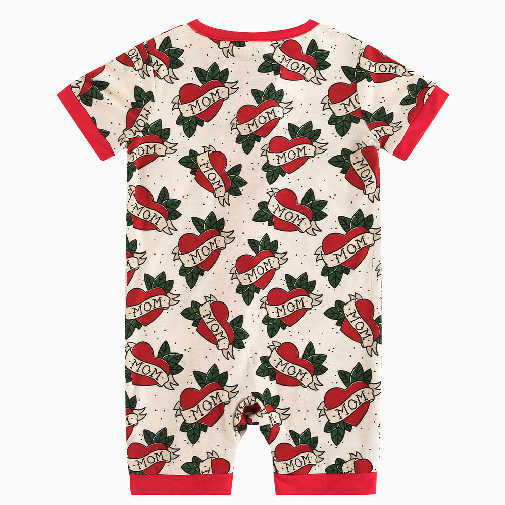 북유럽 드림 잔디 녹색 패턴 짧은 대나무 지피 아기 장난 꾸러기