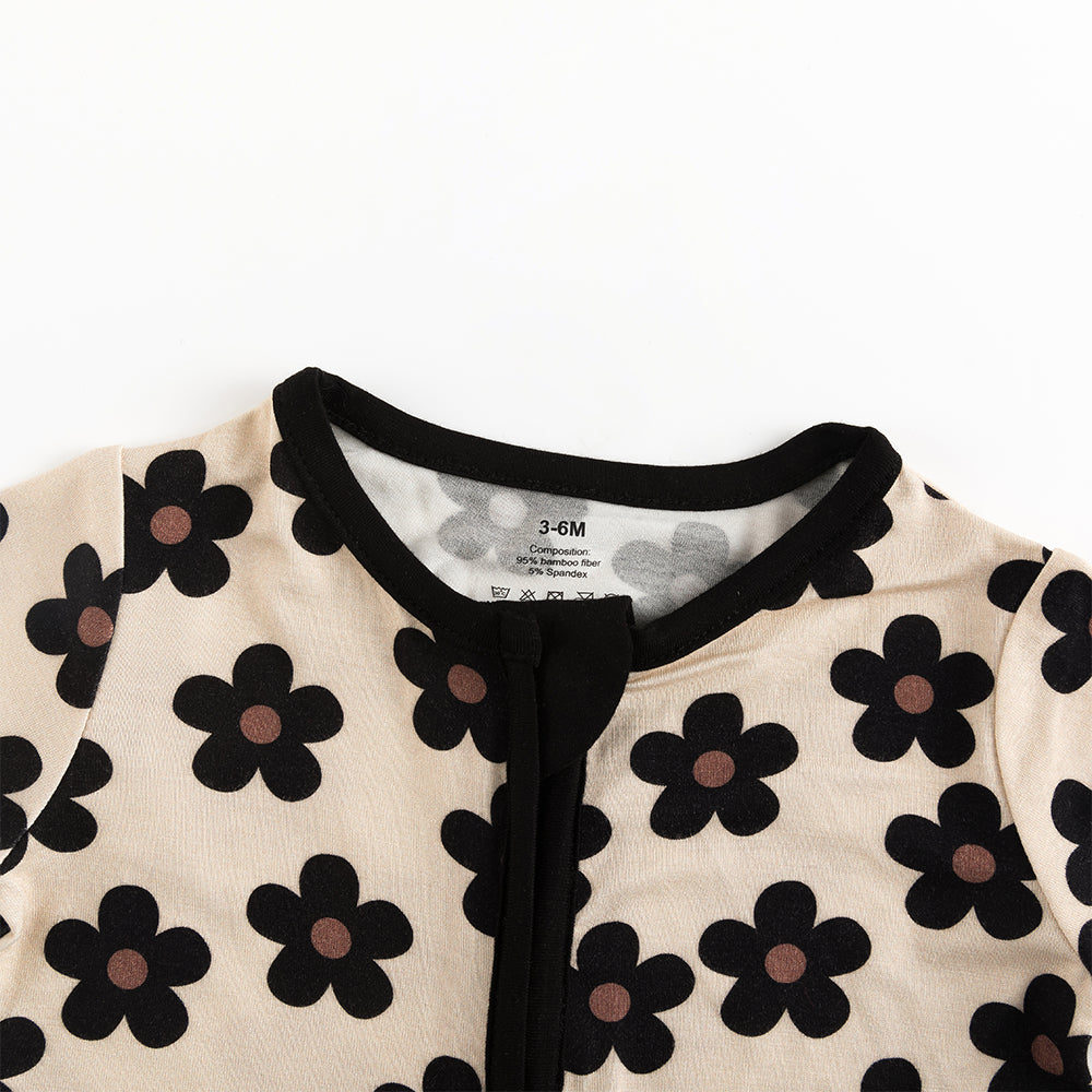 북유럽 드림 잔디 녹색 패턴 짧은 대나무 지피 아기 장난 꾸러기